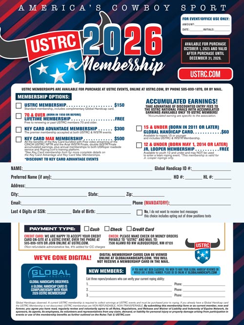 USTRC Membership Form