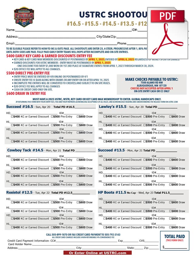 Entry Forms