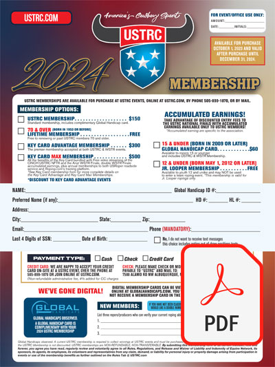 USTRC Membership Form